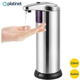 Platinet Avtomatski dozirnik mila ali razkužila s senzorjem PHS250 nerjaveče jeklo | Shoptok.si
