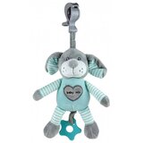 Baby Mix plišani glazbeni pas grey&mint | shoptok.hr
