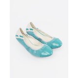 Shelvt Blue ballerinas with a white strainer | Shoptok.si
