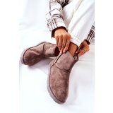 EVENTO Snow Boots Fleece-lined Brown Vicandi | Shoptok.si