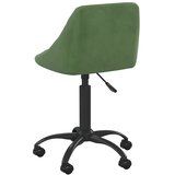  Uredska stolica tamnozelena baršunasta | shoptok.hr