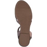 s.Oliver Sandali & Odprti čevlji Ledersandale Mit Soft Foam Bež | Shoptok.si