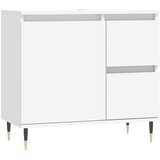 Maison Chic Kopalniška omarica - Kopalniški kabinet bela 65x33x60 cm inženirski les, (21795040) | Shoptok.si