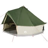 vidaXL Družinski šotor tipi za 8 oseb zelen vodoodporen, (21204301) | Shoptok.si