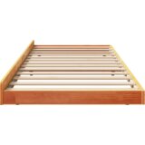  Krevetni okvir Vosak smeđa Drvo 75 x 190 cm Izdržljiv | shoptok.hr