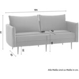 Bessagi Home zofa Yara, Modra, Žamet | Shoptok.si