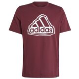 Adidas Majice s kratkimi rokavi Fld Bos Logo Bordo | Shoptok.si