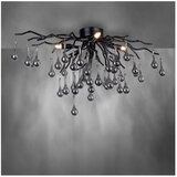 PAUL NEUHAUS 8090-18 - plafonski luster ICICLE 4xG9/40W/230V 30x60 cm crna Cene