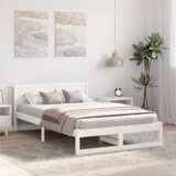  Okvir za krevet Bijela Drvo 120 x 200 cm Izdržljiv | shoptok.hr