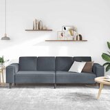  Kauč za dnevni boravak Tamno siva 250 x 77 x 76 cm | shoptok.hr