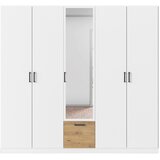 Boxxx Omara Za Oblačila Bari, Bela, Barva Hrasta | Shoptok.si