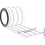  Prozirna zavjesa za vrata 200 mm x 1,6 mm 50 m PVC | shoptok.hr
