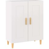  Komoda bela 69,5x34x90 cm konstruiran les, (20654440) | Shoptok.si