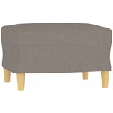  Tabure smeđesivi 60 x 50 x 41 cm od tkanine | shoptok.hr