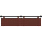  Viseće uzglavlje kreveta Sjajno smeđa Antikni PU 210 x 55 x 5 cm | Shoptok.si
