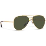 Ray-ban Sončna očala New Aviator 0RB3625 919631 Legend Gold/Green | Shoptok.si