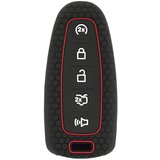 Techsuit Futrola za ključeve od auta – Ford Mondeo, Focus, Fiesta, S-Max, C-Max, Explorer, Kuga, Expedition, Edge – Crna KP29221 Cijene