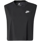 Nike Sportswear Top 'CLUB' črna / bela