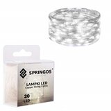MIKRO LED lampice na baterije - 20 LED dioda hladno bijela | shoptok.hr