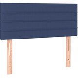  s oprugama i madracem plavi 90 x 200 cm od tkanine | shoptok.hr