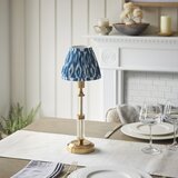 Endon 114846 - LED prigušiva punjiva stona lampa MORTON LED/1,5W/5V mesing/plava | Eponuda.com
