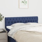 vidaXL Uzglavlje 2 kom plavi 80x7x78/88 cm od tkanine | shoptok.hr