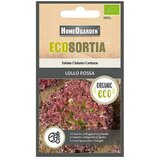 HOMEOGARDEN Sjeme salate Ecosortia Lollo Rossa (Lactuca sativa, Berba: Svibanj - Rujan) Cijene
