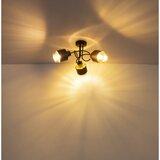 Globo 15560-3DC - Plafonski luster MILLEY 3xE27/40W/230V crna/brončana | Eponuda.com