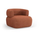 Micadoni Home Opečnato oranžen fotelj iz tkanine bouclé Jenny – | Shoptok.si