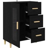  Kreveta Crni hrast 69,5 x 34 x 90 cm Konstruirano drvo | shoptok.hr
