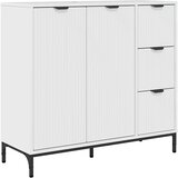  Kreveta Visoki sjaj bijela 89,5 x 33 x 82 cm Konstruirano drvo | Eponuda.com