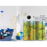Artgeist PARAVAN 225/172/3 cm rumena, svetlo zelena | Shoptok.si