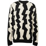 Volcom Pulover 'ANARCHIETOUR' črna / volneno bela Cene