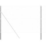 Stup za ogradu 12 kom. Siva Čelik s praškastim premazom 200 cm | shoptok.hr