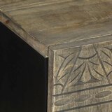 TV ormarić svijetlo sivi 105x33,5x46 cm Puno drvo Mango | shoptok.hr