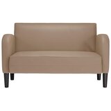 vidaXL Dvosjed Cappuccino 110 cm umjetna koža | shoptok.hr