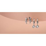 Vuch Ženske naušnice Nyvella Silver, 25 mm | shoptok.hr
