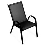 MULTIGARDEN Set od 2 baštenske stolice black | ePonuda.com