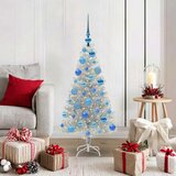  Božićno drvce Srebrno 120 cm PET | shoptok.hr