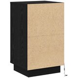  Noćni ormar Crni hrast 39 x 34,5 x 65 cm Konstruirano drvo | shoptok.hr