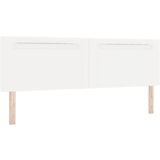 vidaXL Vzglavnik Preprost Design Čista Bela 180 cm Umjetno Usnje | Shoptok.si