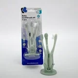 set četkica za zubiće za bebe 3 dela Mint KKB40051