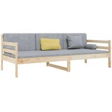 vidaXL Izvlečna postelja brez vzmetnice 80x200 cm trdna borovina | Shoptok.si