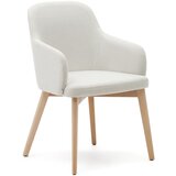 Kave Home Kremno bel jedilni stol Nelida – | Shoptok.si