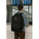PepeJeans Ranac putna torba 40cm sa odeljkom za laptop PJL Aris black | Eponuda.com