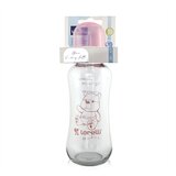 Lorelli STAKLENA FLASICA 240ml (0m+) - BLUSH PINK (10200620003) Cene