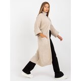 Och Bella Cardigan-TW-SW-BL-2689.92P-beige | Shoptok.si