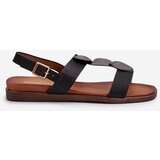 Sergio Leone Women's Flat Sandals With Decorations | ePonuda.com