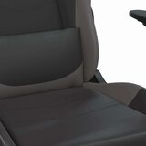  Masažni gaming stol črno in siva umetno usnje | Shoptok.si
