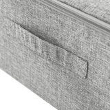 Kutije za pohranu 2 kom od tkanine 70 x 40 x 18 cm sive | Eponuda.com